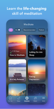 Download Calm - Sleep, Meditate, Relax Health & Fitness for Android screenshot 3