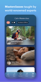 Download Calm - Sleep, Meditate, Relax Health & Fitness for Android screenshot 6