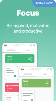 Download Serenity: Guided Meditation Health & Fitness for Android screenshot 6