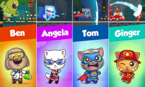 Download Talking Tom Candy Run Arcade for Android screenshot 4
