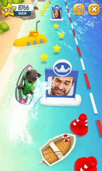 Download Talking Tom Jetski Casual for Android screenshot 4