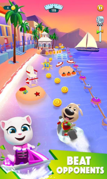 Download Talking Tom Jetski 2 Casual for Android screenshot 2