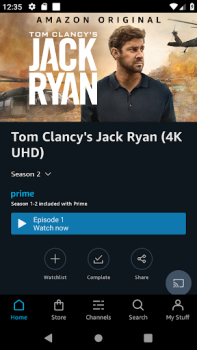 Download Amazon Prime Video Entertainment for Android screenshot 2