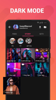 Download Story Saver for Instagram Video Players & Editors for Android screenshot 7