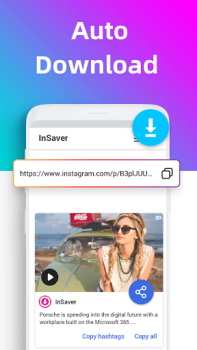 Download Video downloader for Instagram Video Players & Editors for Android screenshot 2
