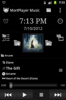 Download MortPlayer Music Music and audio for Android screenshot 3