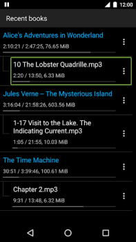 Download Simple Audiobook Player Music and audio for Android screenshot 5