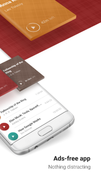 Download Plaidy — handy audiobook playe Books and Reference for Android screenshot 2