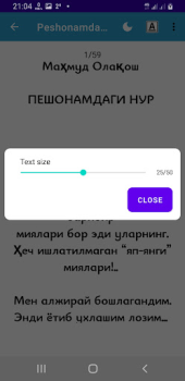 Download Peshonamdagi Nur Books and Reference for Android screenshot 4