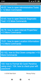 Download CMD Command Prompt 100+ Best Commands Education for Android screenshot 4