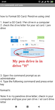 Download CMD Command Prompt 100+ Best Commands Education for Android screenshot 6
