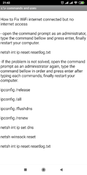 Download CMD Command Prompt 100+ Best Commands Education for Android screenshot 7