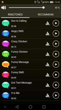 Download Funny SMS Tones Personalization for Android screenshot 2