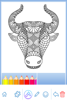 Download Animal coloring mandala pages Education for Android screenshot 3