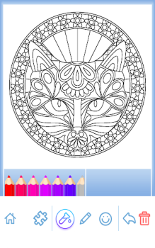 Download Animal coloring mandala pages Education for Android screenshot 6