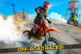 Download Wild Motor Bike Offroad Racing Race for Android screenshot 3