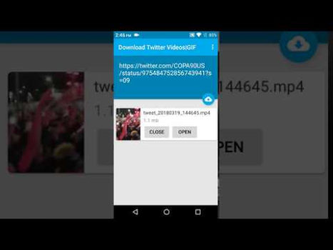 Download Download Twitter Videos - GIF Tools for Android screenshot 6