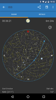 Download ISS Detector Satellite Tracker Education for Android screenshot 2