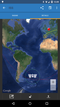 Download ISS Detector Satellite Tracker Education for Android screenshot 5