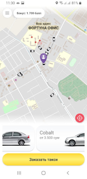 Download Taxi 1053 Qorakoʻl Cars and transportation for Android screenshot 4