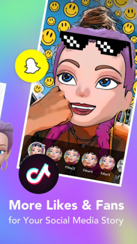 Download Face Cam | Face Emoji Avatar Photo for Android screenshot 2