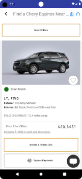 Download Chevrolet Equinox Cars and transportation for Android screenshot 3