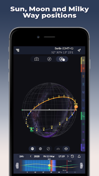 Download Ephemeris: Sun and Moon Seeker Tools for Android screenshot 2