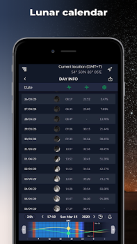 Download Ephemeris: Sun and Moon Seeker Tools for Android screenshot 5