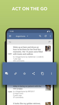 Download BaconReader for Reddit News & Magazines for Android screenshot 5