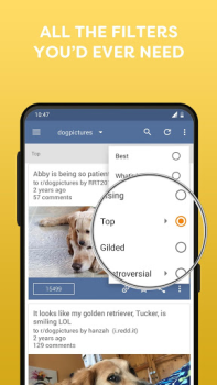 Download BaconReader for Reddit News & Magazines for Android screenshot 6