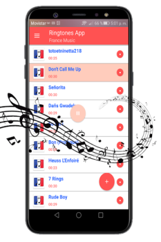 Download France ringtone Personalization for Android screenshot 3