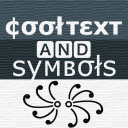 Download  Cool text and symbols