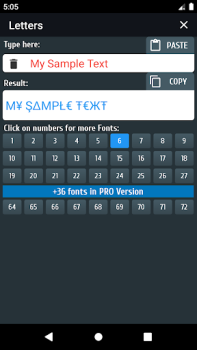 Download Cool text and symbols Tools for Android screenshot 4