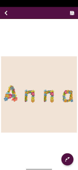 Download Name With Flowers - Name Art Art and design for Android screenshot 3