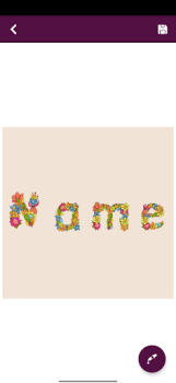 Download Name With Flowers - Name Art Art and design for Android screenshot 6