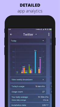 Download Screen Time - StayFree Work for Android screenshot 5