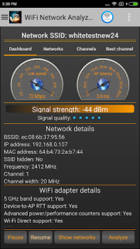 Download WiFi Analyzer Tools for Android screenshot 3