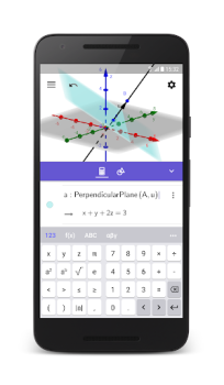 Download GeoGebra 3D Calculator Education for Android screenshot 3