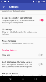 Download Voice Notebook speech to text Tools for Android screenshot 4