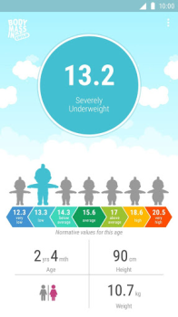 Download BMI calculator for child Health & Fitness for Android screenshot 2