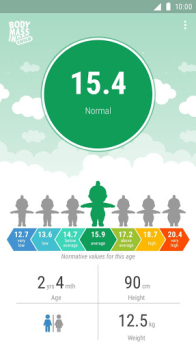 Download BMI calculator for child Health & Fitness for Android screenshot 4