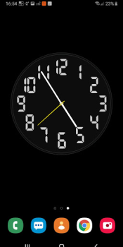 Download Battery Saving Analog Clocks Personalization for Android screenshot 6