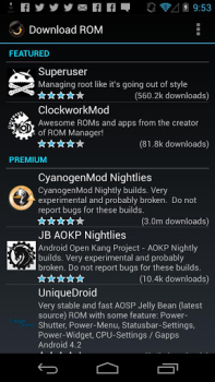 Download ROM Manager Tools for Android screenshot 2