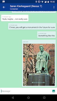 Download Bluetooth Chat Contact for Android screenshot 2