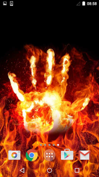 Download Fire Live Wallpaper Personalization for Android screenshot 5