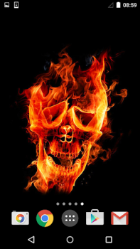 Download Fire Live Wallpaper Personalization for Android screenshot 6