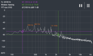 Download Advanced Spectrum Analyzer PRO Music and audio for Android screenshot 6