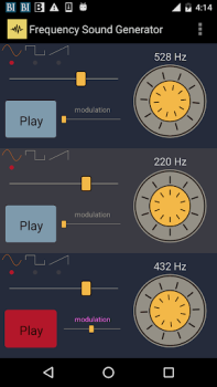 Download Frequency Sound Generator Tools for Android screenshot 4