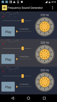 Download Frequency Sound Generator Tools for Android screenshot 5