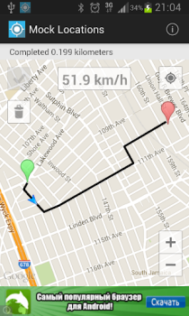 Download Mock Locations (fake GPS path) Tools for Android